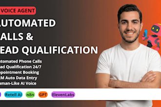 build an ai voice agent for automated phone calls, appointment booking and leads