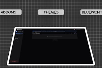 create custom pterodactyl addons and themes