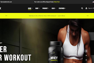 design peptide shopify store