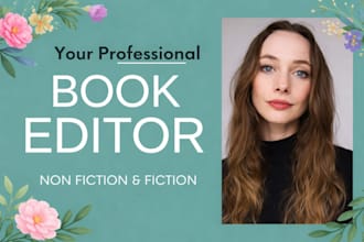 do proofreading and editing, book editor
