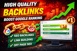 do high quality SEO backlink link building for your website