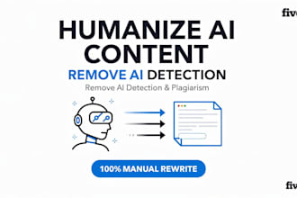 humanize chatgpt content manually, remove ai detection and plagiarism