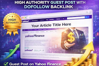 press release distribution on yahoo finance and news sites