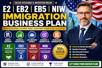 e2 eb2 eb5 niw non profit immigration visa business plan