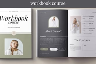 design canva ebook workbook worksheet planner journal lead magnet PDF formatting