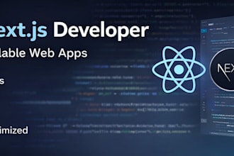 build a scalable and modern react or nextjs app