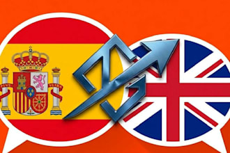 provide a natural english to spanish translation as a native speaker