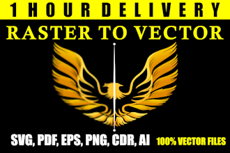 manually redraw and recreate your logo in vector format