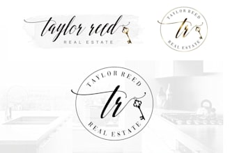 design a luxury real estate logo for realtor, property, and housing brand