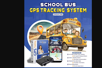 build machine learning powered school bus tracking app, parent monitoring app