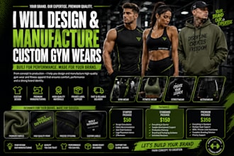manufacture custom gym wear and fitness apparel