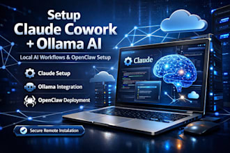 deploy claude cowork with ollama and openclaw for smooh ai workflows