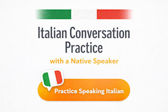 help you practice italian conversation naturally