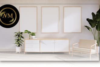 design beautiful, professional zoom virtual backgrounds