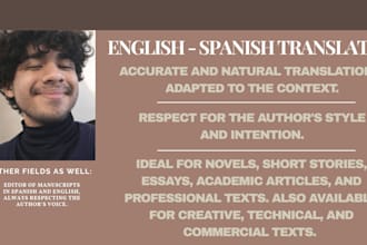 translate texts from english to spanish