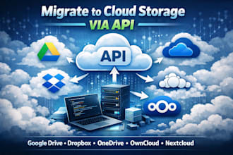 migrate google drive dropbox onedrive owncloud and nextcloud via API