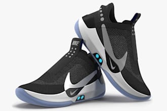 do 3d shoe model, render with 360 animation