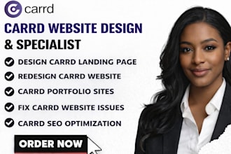 design carrd landing page fix carrd website seo redesign carrd co portfolio
