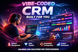 vibe code a custom CRM for you