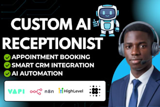 build a 247 ai receptionist for medical real estate law firm virtual assistant