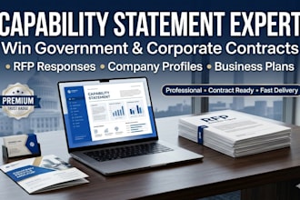 design your federal government capability statement to win contracts
