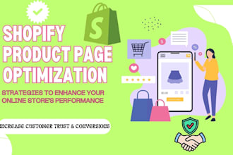 setup optimize shopify product page with trust badges reviews guarantee sections