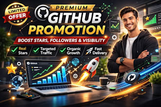 do organic github promotion and boost your repo visibility