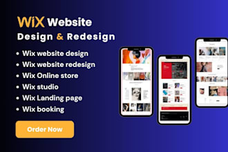 do wix website design, wix ecommerce, wix web design as a wix expert
