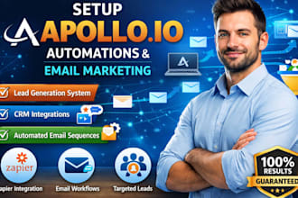 setup advanced apollo io automation workflow