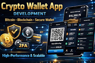 build bitcoin wallet crypto wallet app blockchain wallet development app