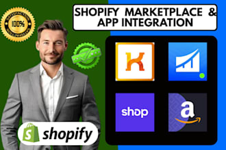 setup shopify marketplace koongo feedhub market sync shop cedcommerce metashop