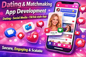 develop dating app dating website social media app matchmaking platform