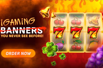 design professional igaming, casino and sportsbook banners