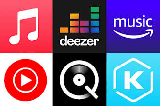create youtube music bot, pandora bot, qobuz bot, google music bot, spotify bot