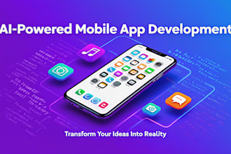 develop an ai powered mobile app with chatbot for android