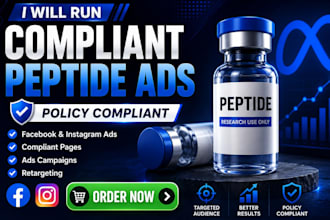 fix peptide ads issues run profitable peptide fb ig social media ads campaign