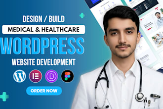 design medical website, healthcare and doctor website