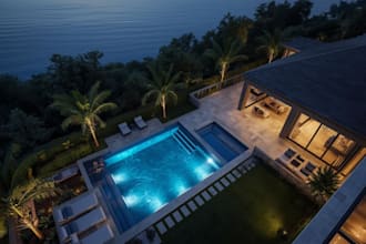 design modern swimming pool, backyard pool, and luxury pool construction drawing