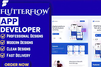 flutterflow developer for mvp android ios web app flutterflow app with firebase