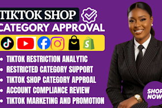 do tiktok live restriction unlock restricted category setup tiktok shop category