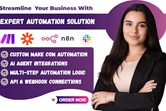 setup make com automation made com scenerio make com zapier ai agent workflows