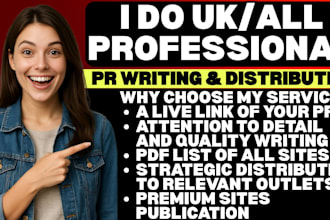 write distribute press release publish press release uk press release publicist