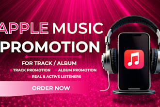 do 30 days organic apple music promotion spotify music promotion to music fans