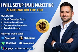 setup email marketing sendwill mailchimp klaviyo omnisend brevo activecampaign