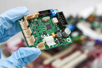 do pcb circuit design, pcb layout using altium designer with gerber file
