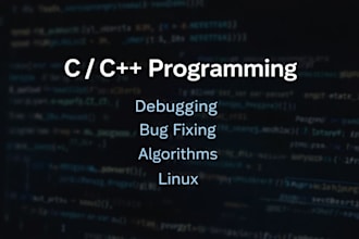 write, fix or debug your c or cpp program