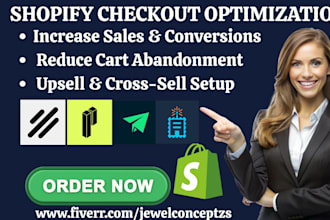 optimize shopify checkout conversion upsell funnel and cart apps for more sales