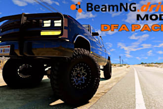 build custom beamng mods vehicles, track and map and convert mods