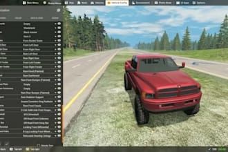 build custom beamng mods vehicles, track and map and convert mods