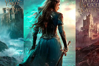 design professionally fantasy erotica or romance book cover